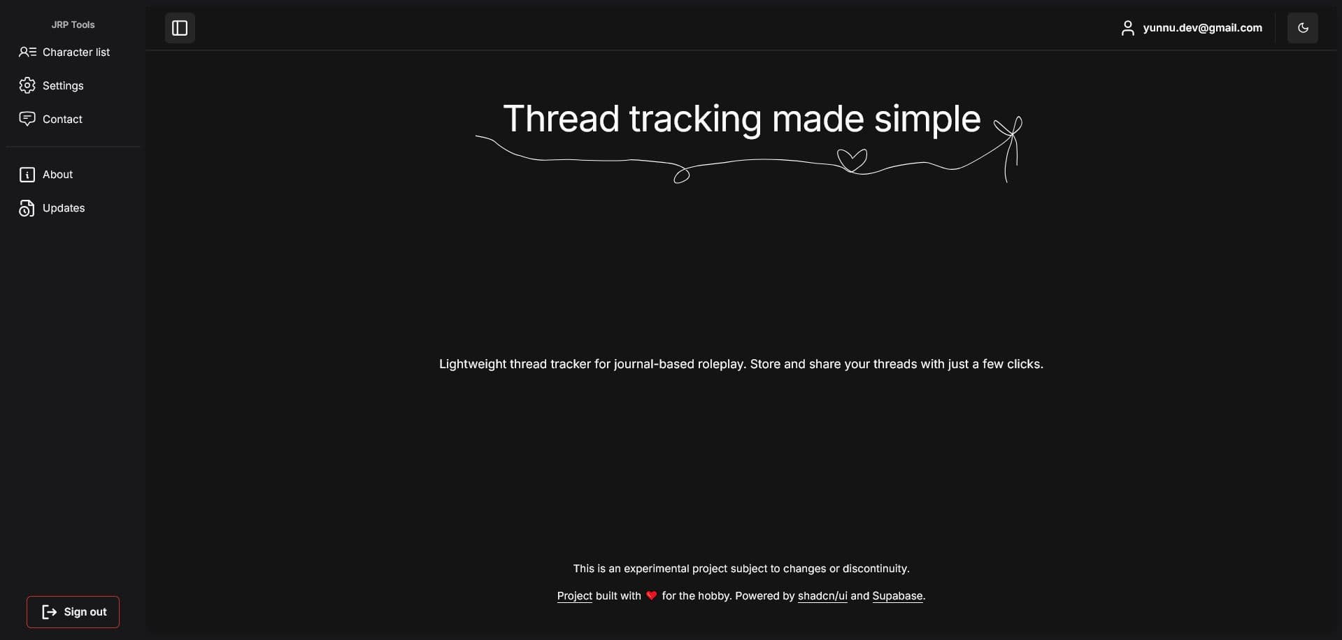 JRP tools sample Image